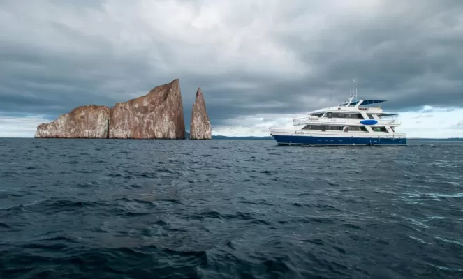 Letty ship in the Galapagos