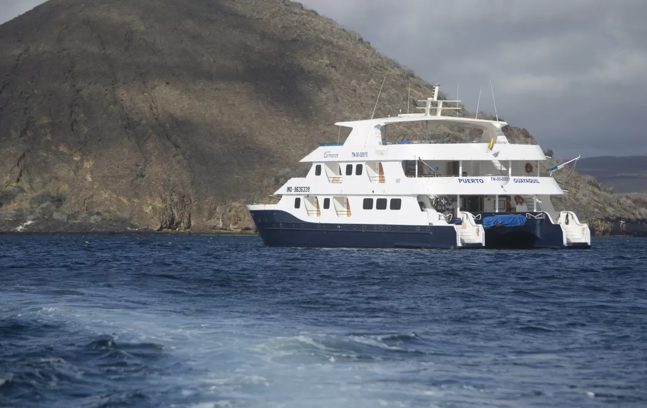 Cruise in the Galapagos on the Cormorant ship