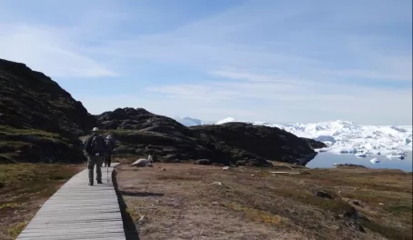 UNESCO Heritage Site to view Jakobshavn icebergs