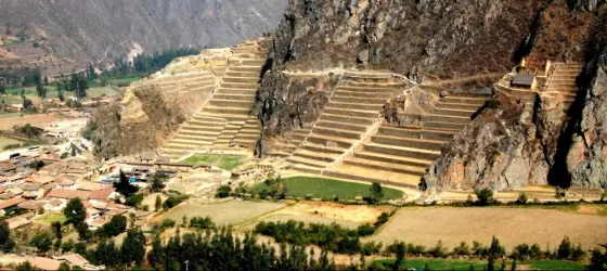 Ollantaytambo Ruins in Sacred Valley