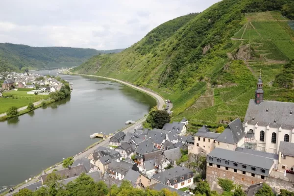 Beilstein on the Moselle River