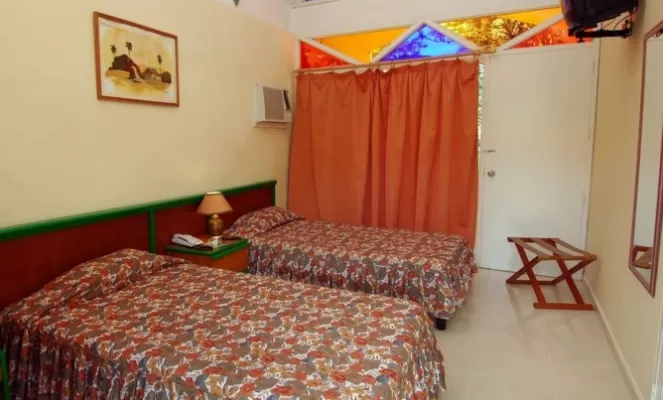 Rooms at the Horizontes Villa Soroa Hotel