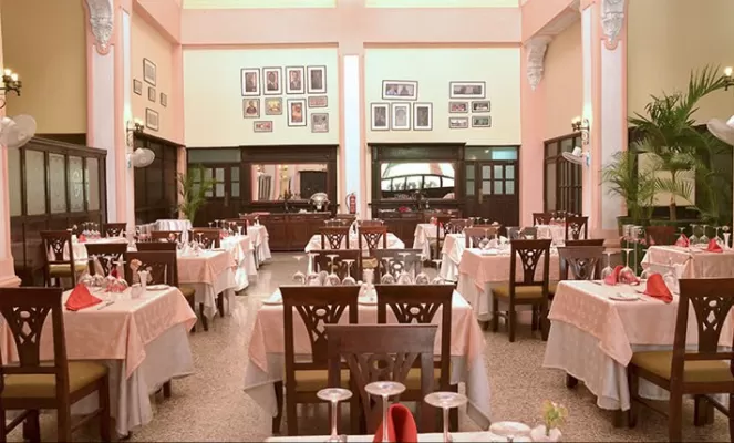 Restaurant at the Hotel Encanto Velasco