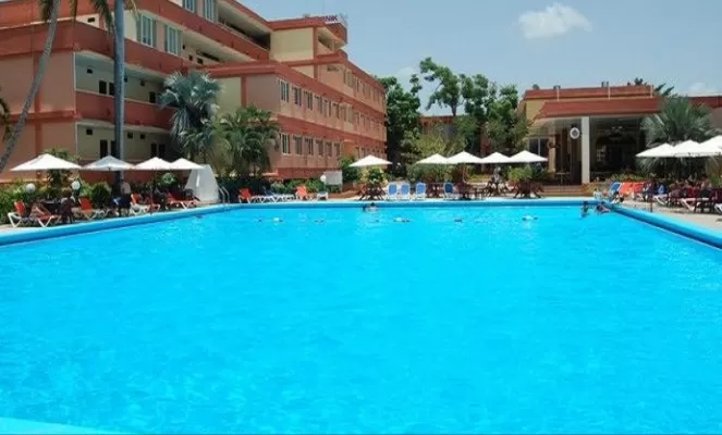 Pool at the Hotel Pernik