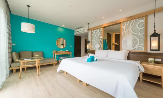 Upper and Waters Pool Access Bedrooms at The Waters Khao Lak