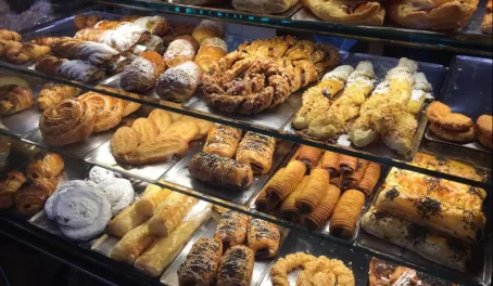 Pastries in a panaderia