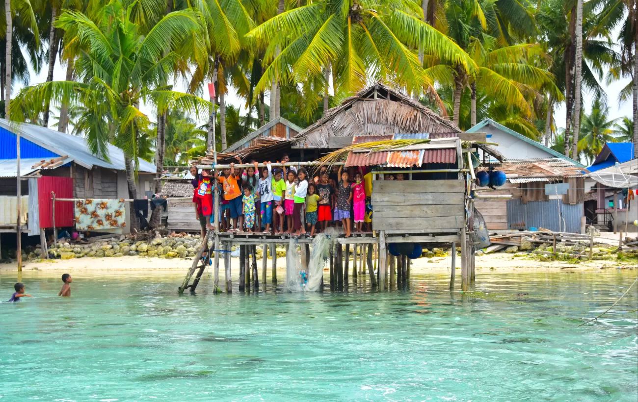 Cruising Adventures! Maluku children