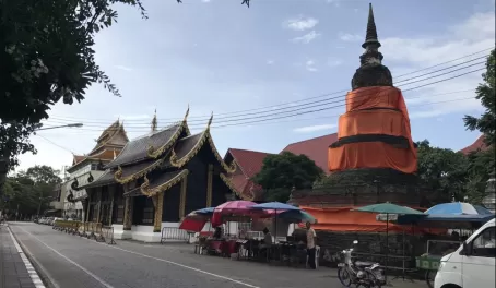 Temples everywhere in Chiang Mai!