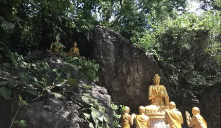 Buddhas on Mount Phousi