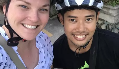 A bike tour in Bangkok - not for the faint of heart!