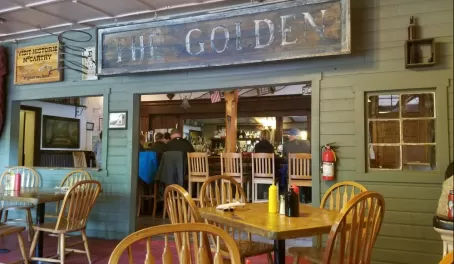 The Famous Golden Saloon in McCarthy