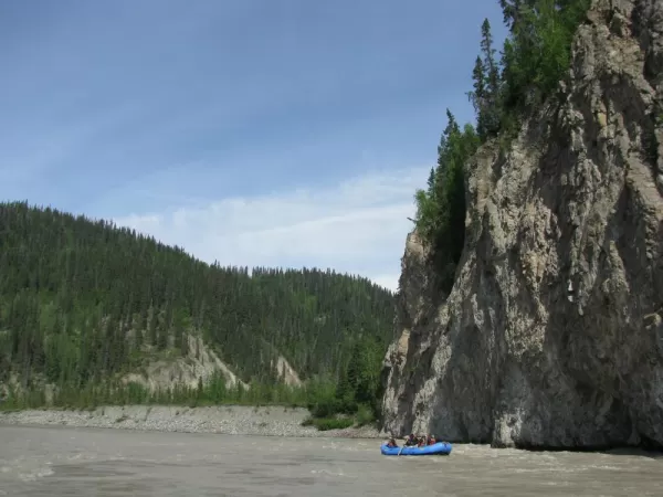 Rafting in the Wrangell - St. Elias area