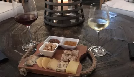 Wine and cheese night at Ka'ana