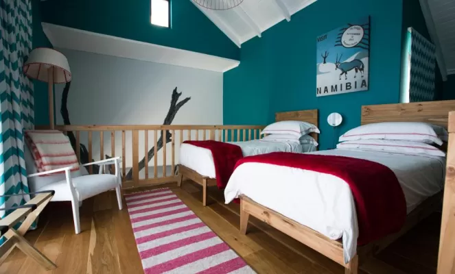 The Delight's family suite features a children's loft