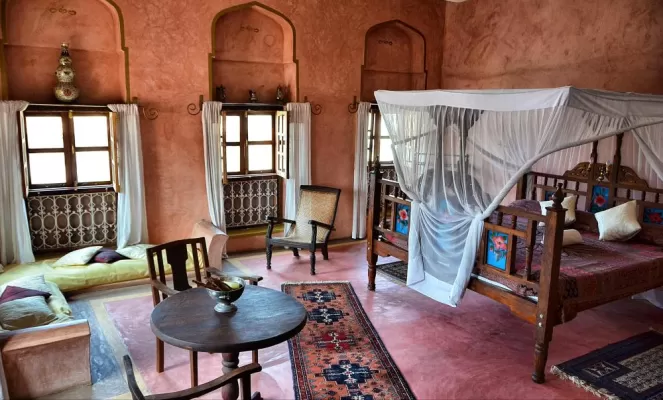 Luxury and spacious bedrooms at Zanzibar Coffee House