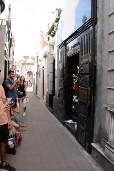 Eva Peron's grave on our Buenos Aires tour