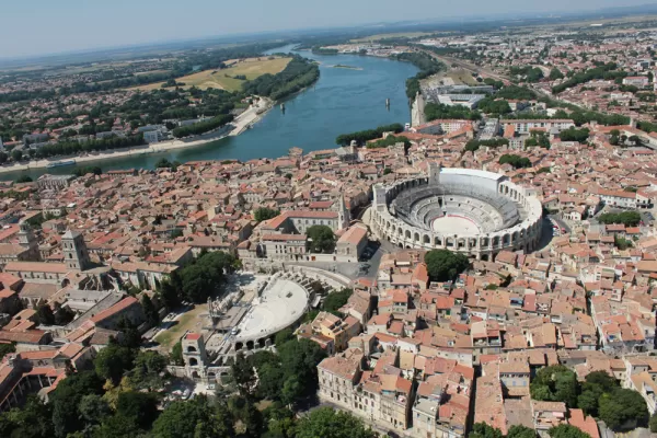 Arles; Aerial View