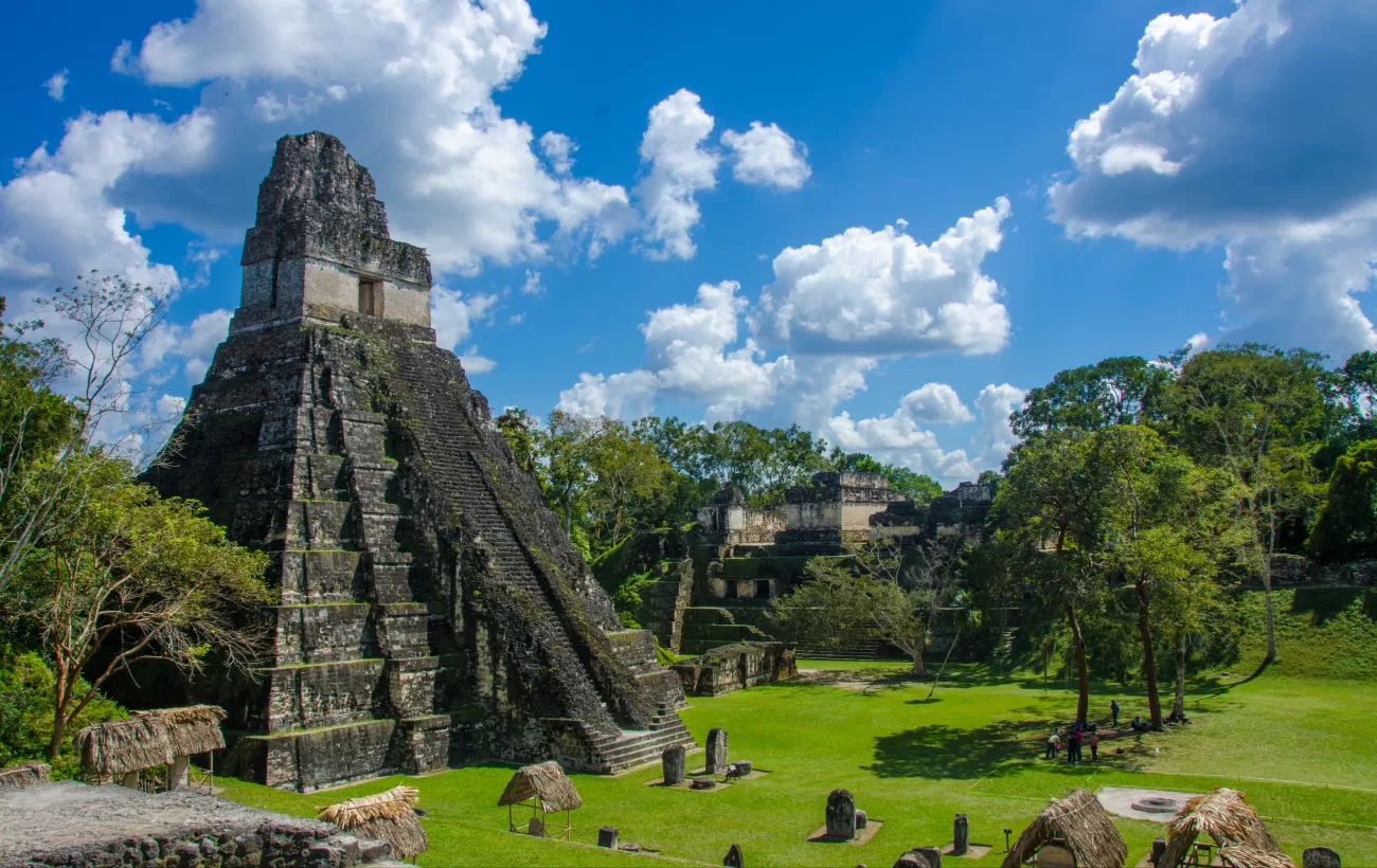 Explore the complex of Tikal