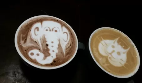 Latte Art at Truth Coffee Cape Town