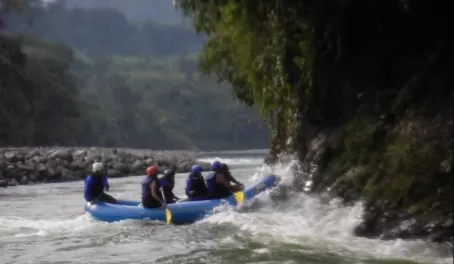 On our Ecuadorian rafting trip
