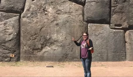 Largest stone in Sacsayhuaman