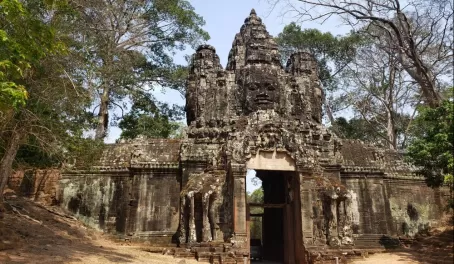 Temple in Angkor Archaeological Park, Cambodia