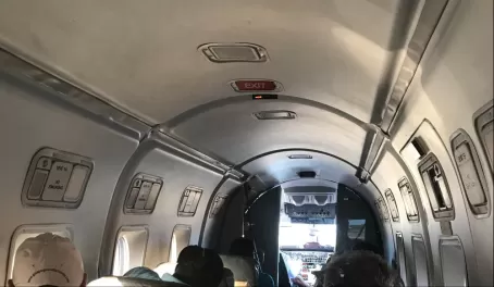 A final prop plane, this one commercial