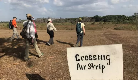 Careful - airstrips are everywhere!