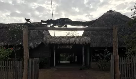 Welcome to Caiman House in the indigenous community of Yupukari!