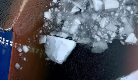 Breaking through the ice