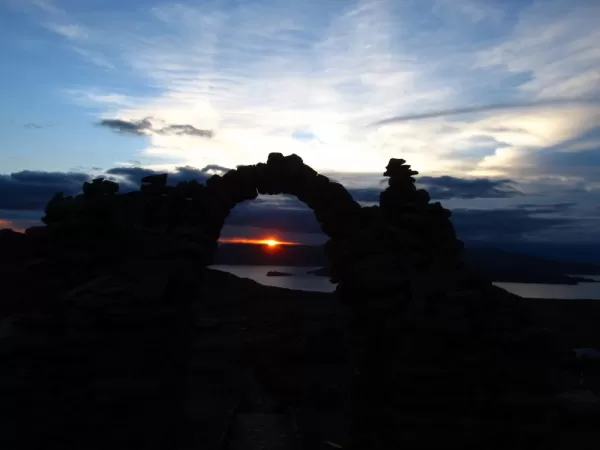 Amantani Island sunset