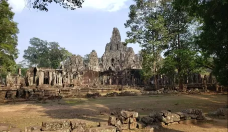 Temple, Angkor Archaeological Park, Cambodia