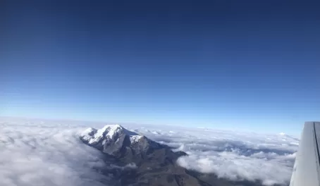 Cotopaxi above the clouds