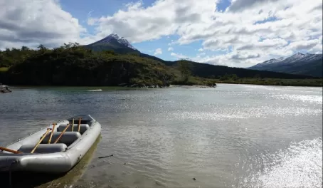 Canoeing in Tierra del Fuego
