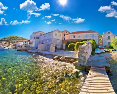Explore the quaint towns along the Croatian coast