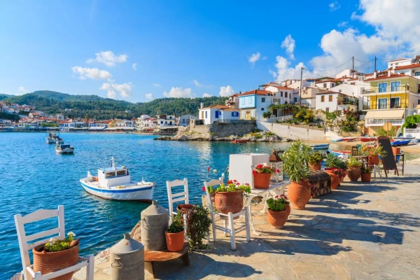 Relax on the beautiful island of Samos