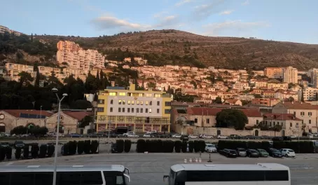 View of Port Gruž in Dubrovnik