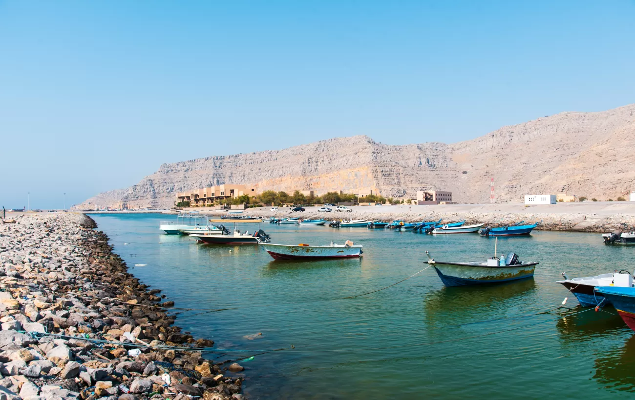 Relax on the shores of Khasab