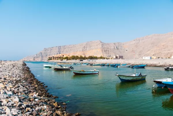 Relax on the shores of Khasab