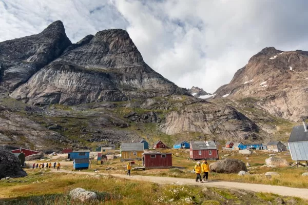 Aappilattoq Community in Southern Greenland
