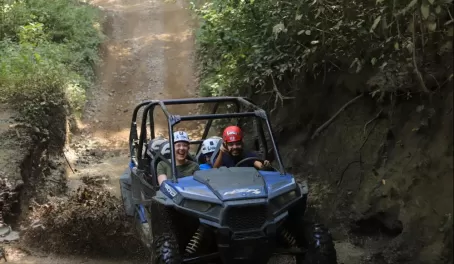 ATV in jungle outside Puerto Vallarta