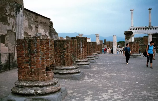 Old ruins of Pompeii