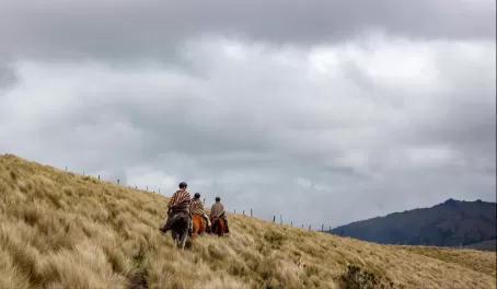 Horseback riding at El Porvenir
