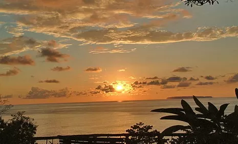 A beautiful Costa Rican sunset