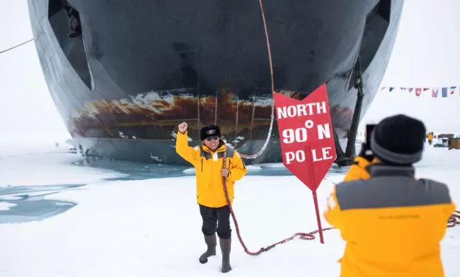 Making it to the North Pole with Quark Expeditions.