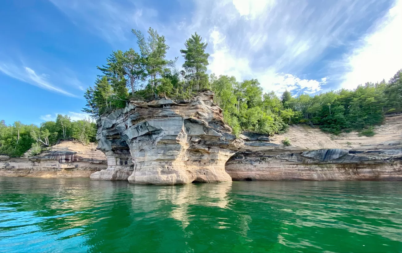 Explore the picturesque shoreline of Lake Superior