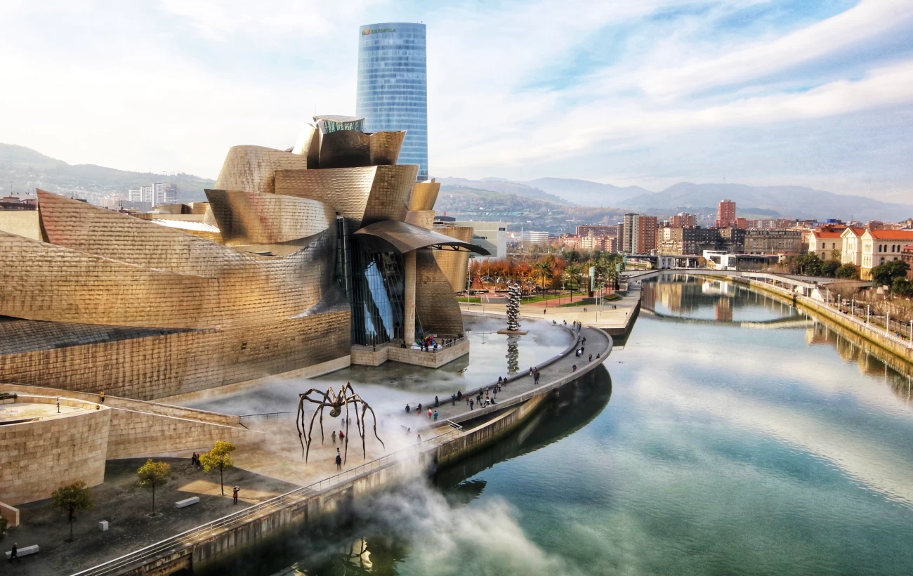 Visit the famous Guggenheim Museum in Bilbao
