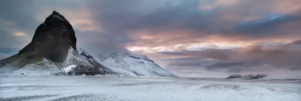 High Arctic sunset