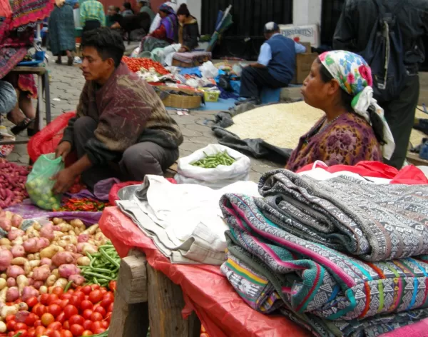 Almolonga Market is known for its vegetables