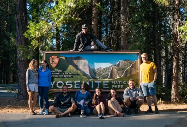Hiking in Yosemite NP